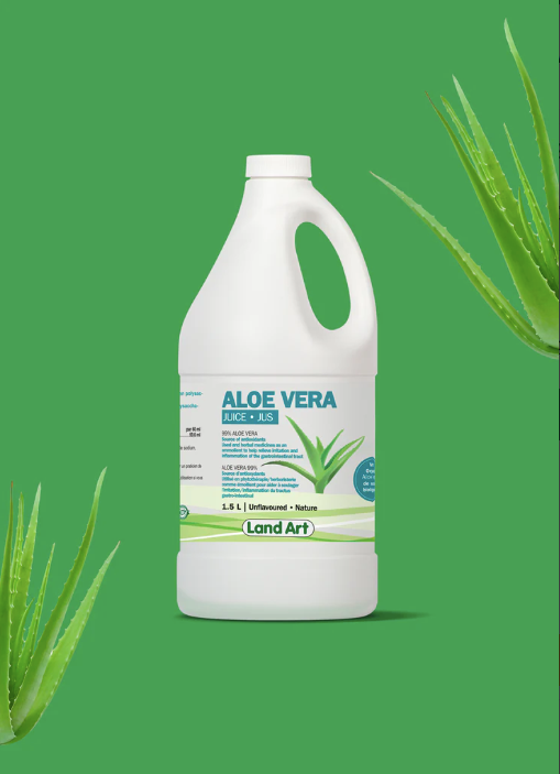 Aloe Vera - Jus - Nature - Land Art - 1,5 litres